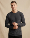 Lands Fashion - Vorer | Long-Sleeved Crewneck T-Shirt Men