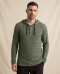 Lands Fashion - Liwek | Ribbed Heathered Hoodie Men