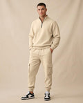 Lands Fashion - Corod | Quarter-Zip Cargo Suit Men