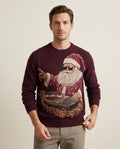 Lands Fashion - Luwom | Embellished Crewneck Sweater Men