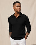 Lands Fashion - Vawor | Textured Knit Long-Sleeved Sweater Men