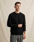 Lands Fashion - Aanar | Rib-Knit Crewneck Sweater Men