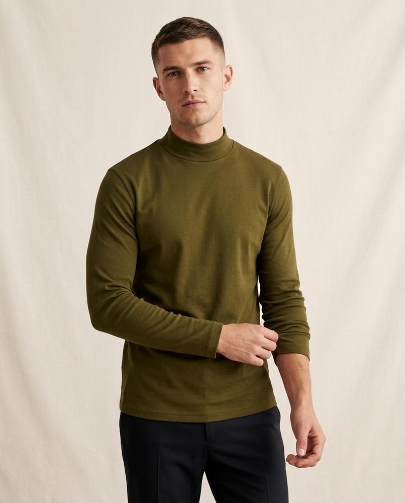 Lands Fashion - Sozal | Mock-Neck Long-Sleeved Top Men