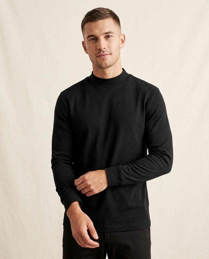 Lands Fashion - Sozal | Mock-Neck Long-Sleeved Top Men