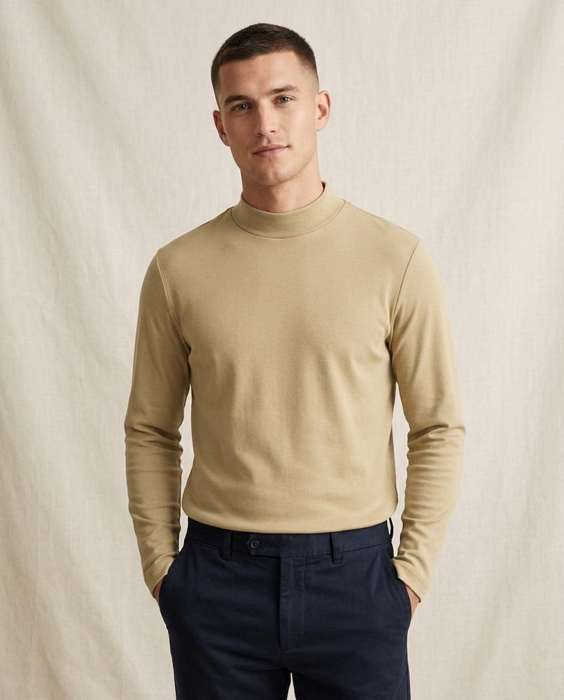 Lands Fashion - Sozal | Mock-Neck Long-Sleeved Top Men
