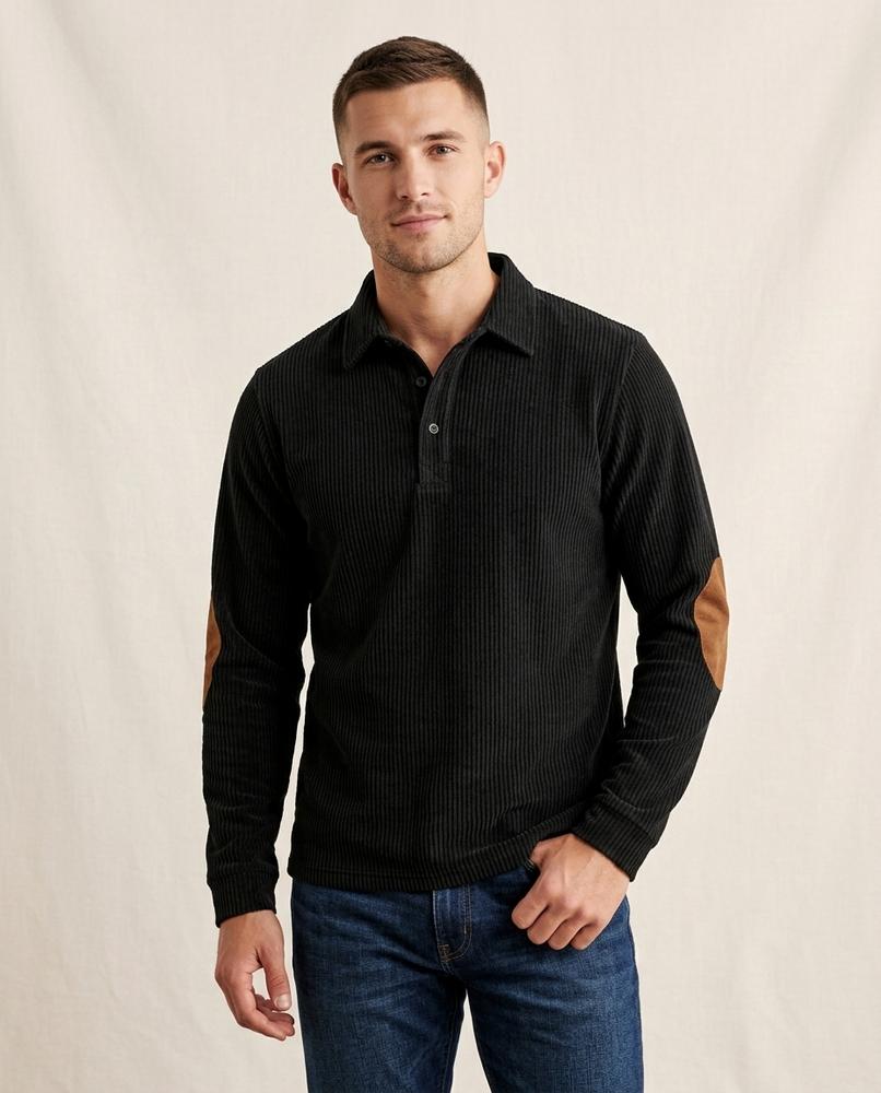 Lands Fashion - Derik | Corduroy Elbow-Patch Sweater Men