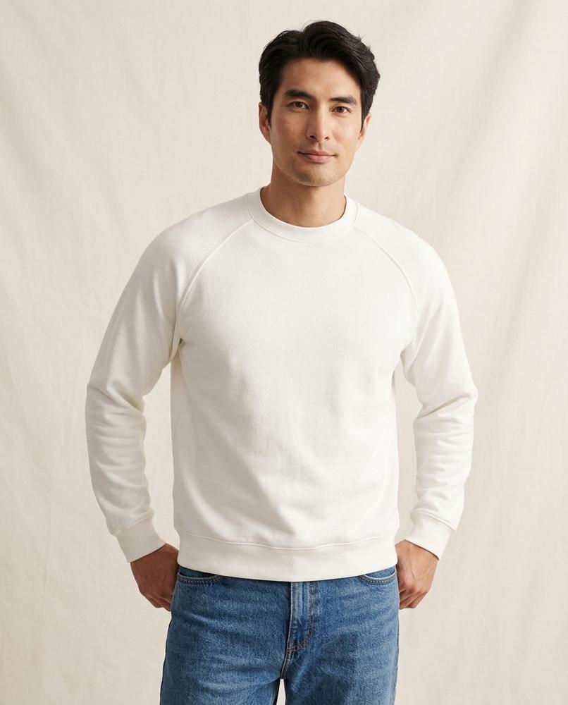 Lands Fashion - Kapov | Raglan-Sleeved Crewneck Sweatshirt Men
