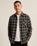 Lands Fashion - Levav | Plaid Long-Sleeved Shirt Men