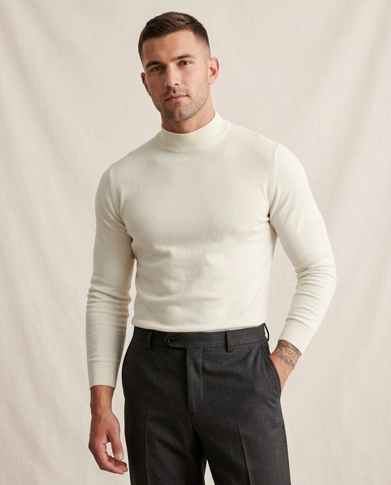 Lands Fashion - Diten | Mock Neck Slim Fit Sweater Men
