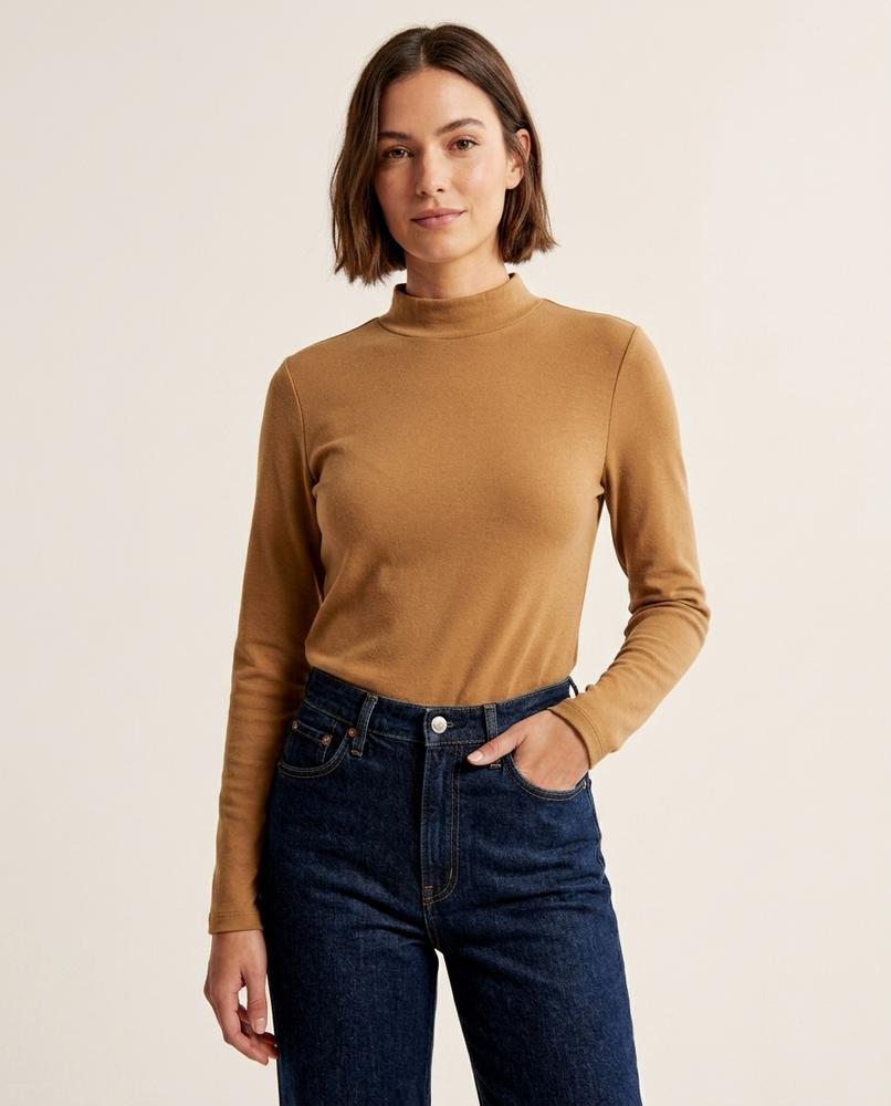 Lands Fashion - Diten | Mock Neck Slim Fit Sweater Men