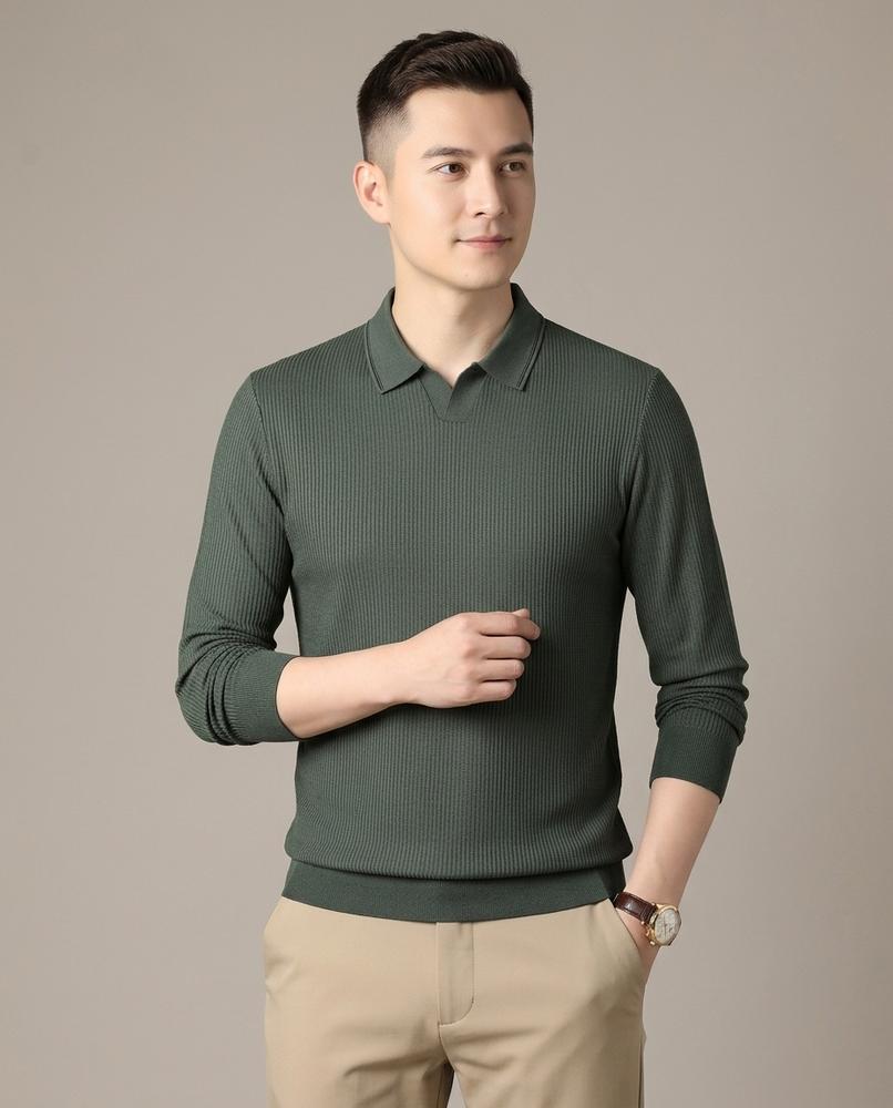 Lands Fashion - Cuwol | Ribbed Tipped Sweater Men