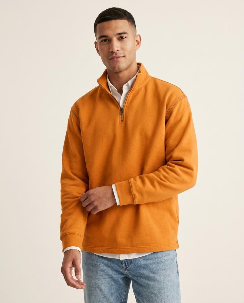 Lands Fashion - Cogem | Quarter-Zip Stand-Collar Sweatshirt Men