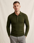 Lands Fashion - Kokim | Rib-Knit Slim-Fit Sweater Men