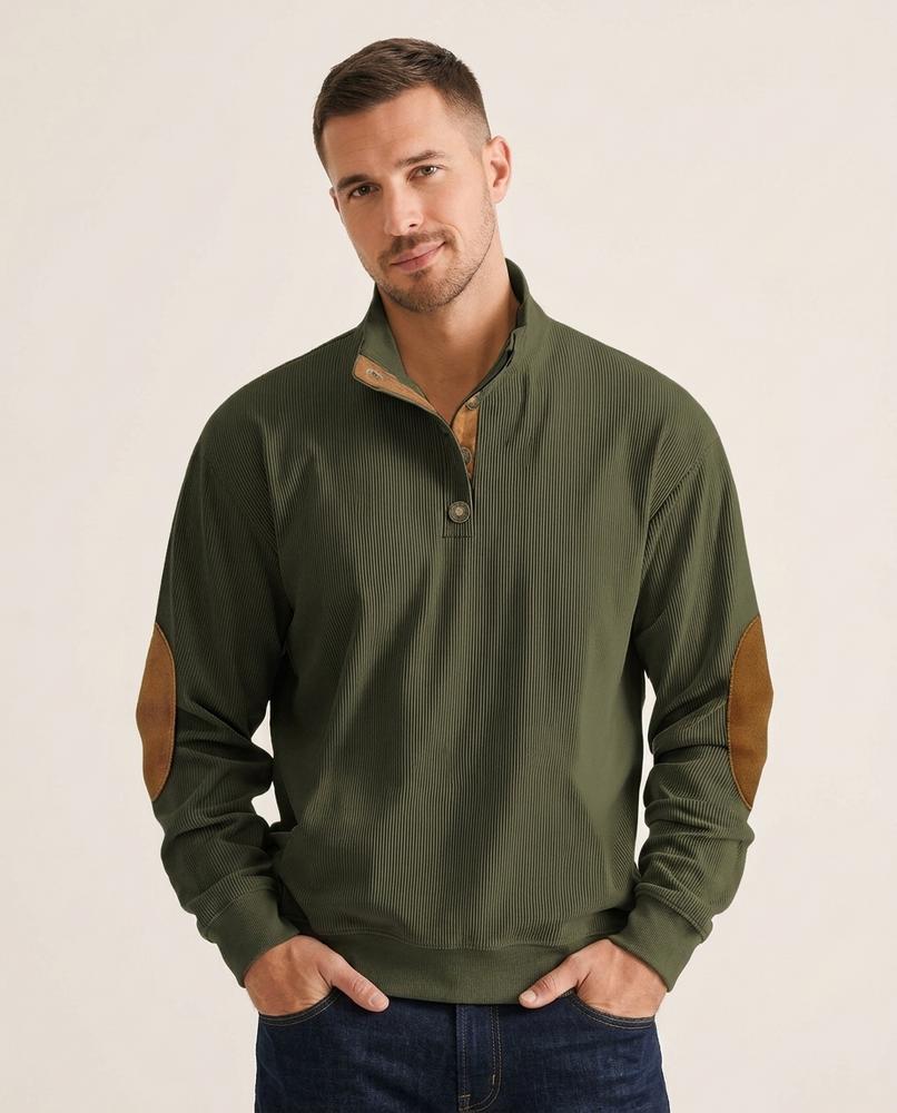 Lands Fashion - Nudul | Ribbed Buttoned Sweater Men