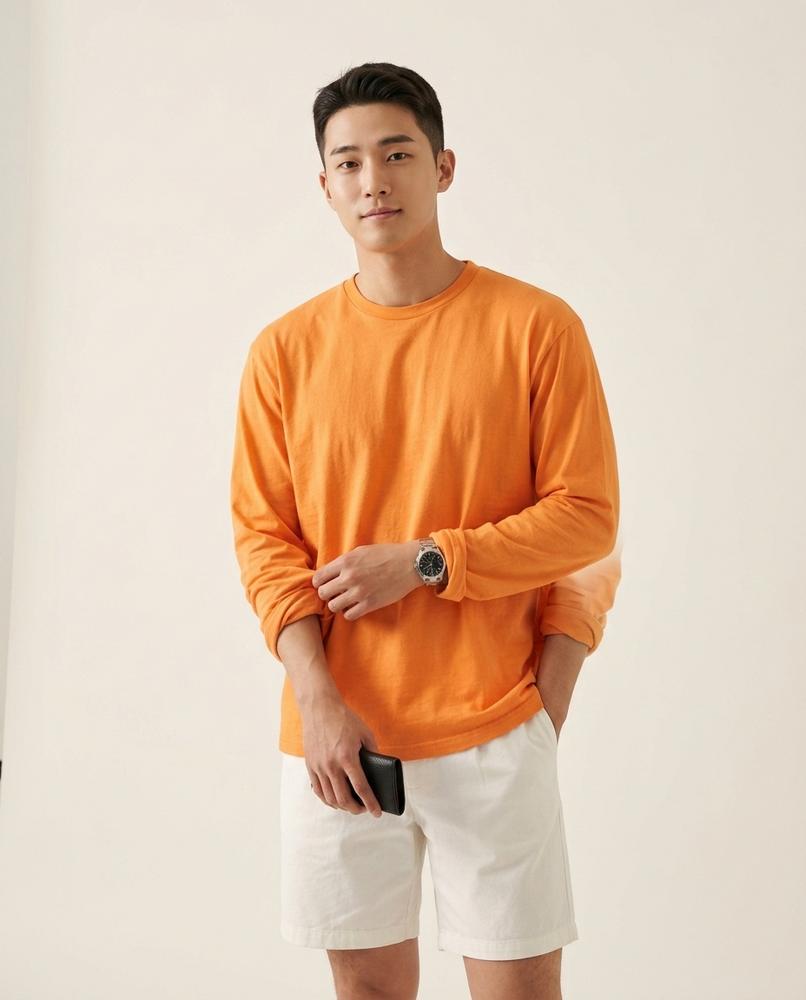 Lands Fashion - Cefev | Fine-Knit Crewneck Sweater Men