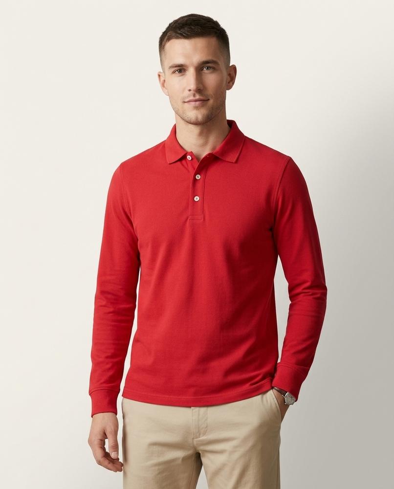Lands Fashion - Yalin | Long-Sleeved Collared Shirt Men