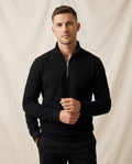 Lands Fashion - Vewid | Half-Zip Wool-Lined Sweater Men