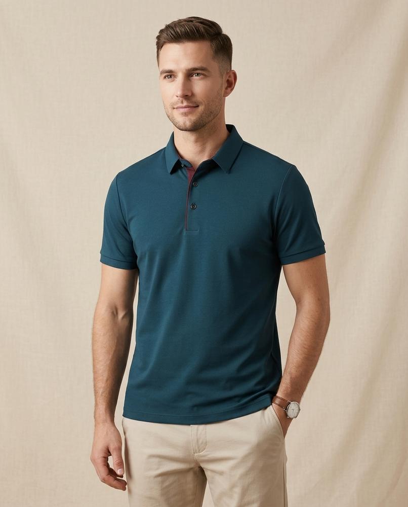 Lands Fashion - Mekik | Long-Sleeve Collared Shirt Men