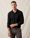Lands Fashion - Ridod | Waffle-Knit Collared Sweater Men