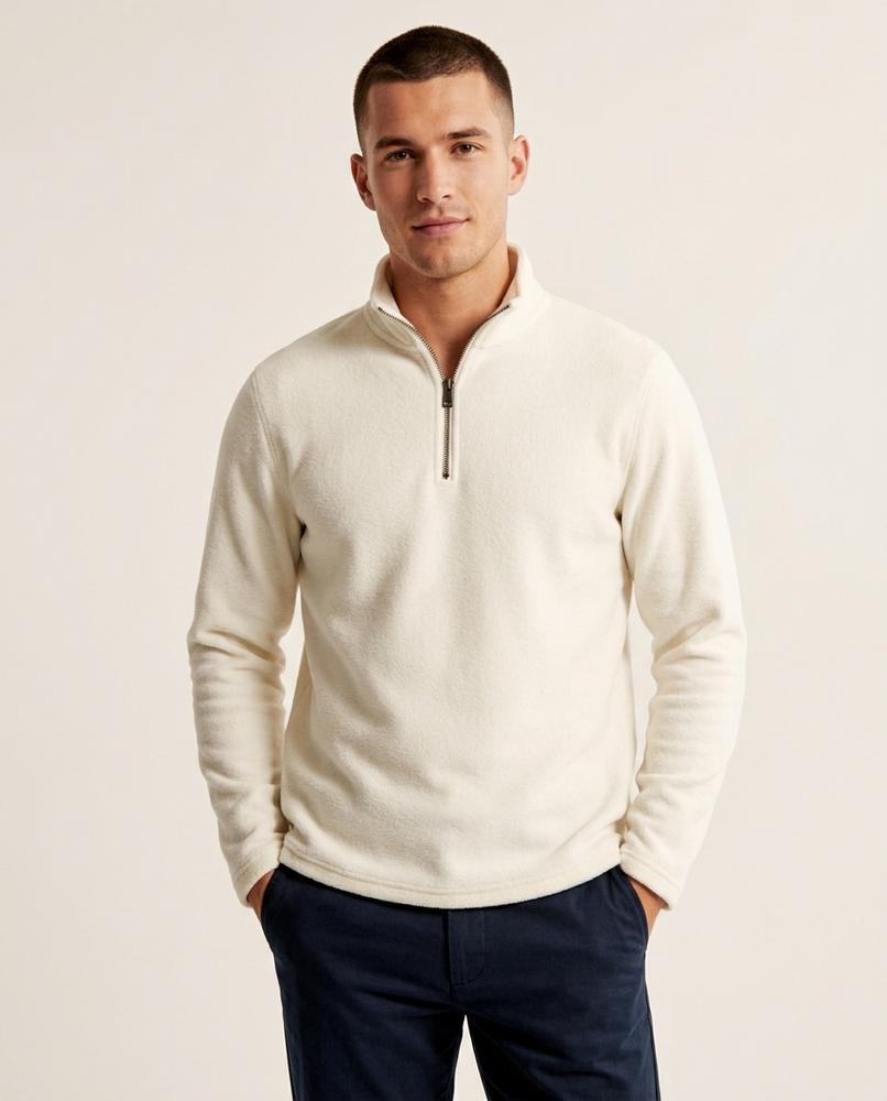 Lands Fashion - Vewid | Half-Zip Wool-Lined Sweater Men