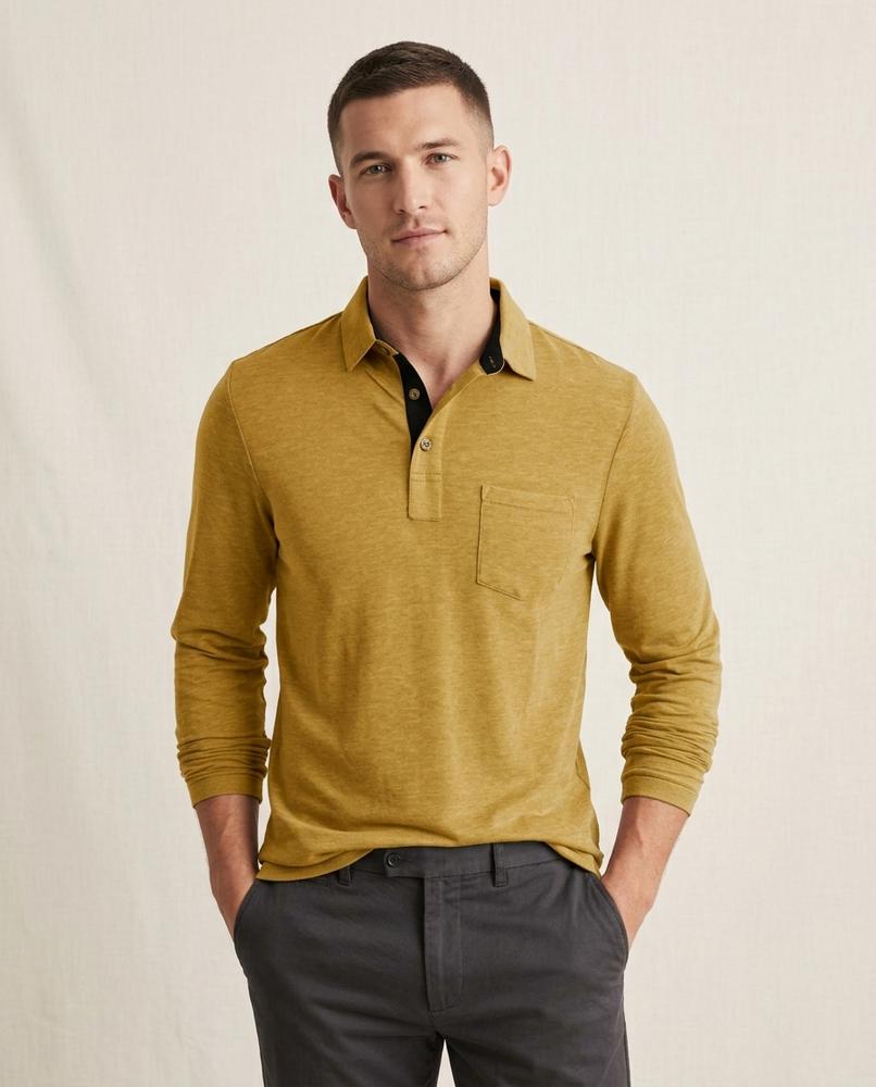 Lands Fashion - Nases | Long-Sleeved Heathered Shirt Men
