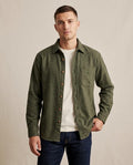 Lands Fashion - Yemav | Brushed Long-Sleeved Shirt Men