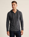 Lands Fashion - Luzev | Buttoned Long-Sleeved Hoodie Men