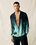 Lands Fashion - Cekud | Printed Long-Sleeved Shirt Men