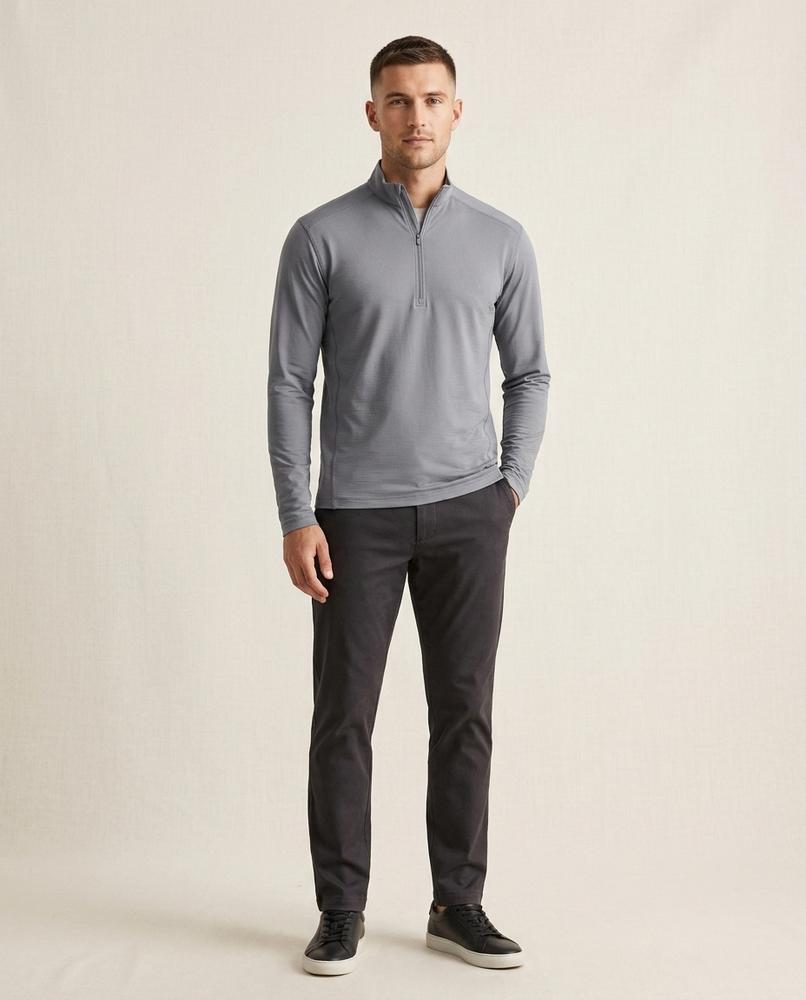 Lands Fashion - Rirot | Quarter-Zip Merino Wool Sweater Men