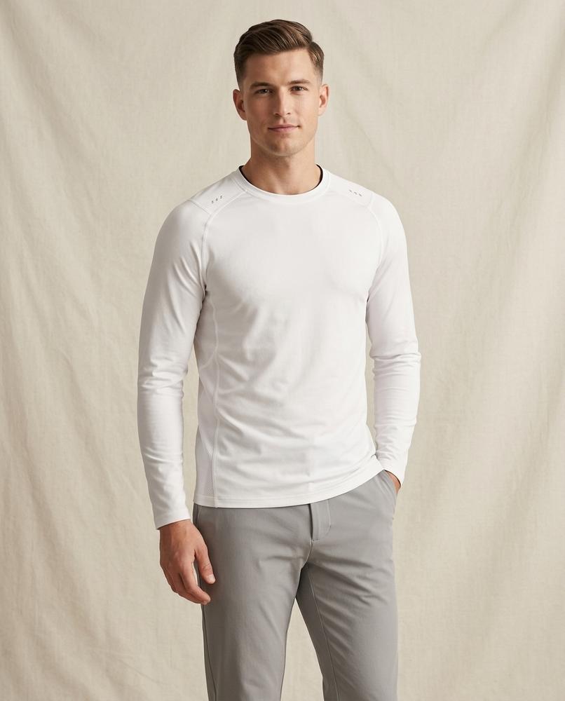 Lands Fashion - Aikak | Long-Sleeved Crewneck T-Shirt Men
