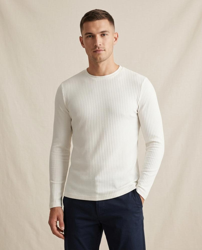 Lands Fashion - Vipik | Ribbed Long-Sleeved T-Shirt Men