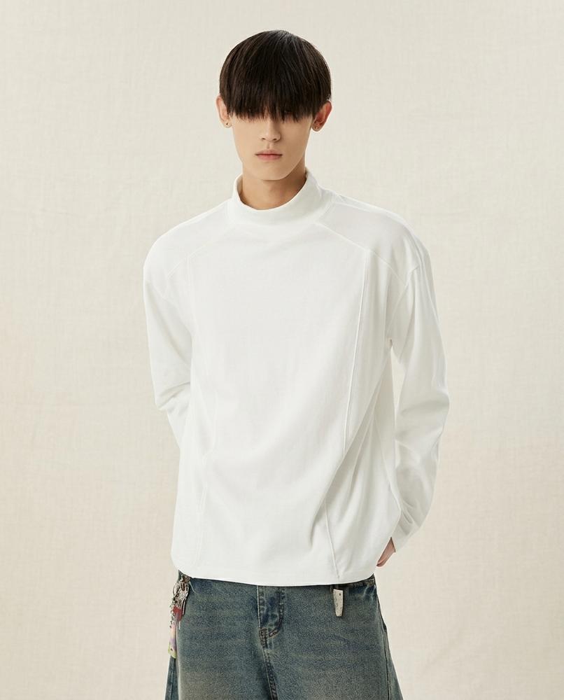 Lands Fashion - Eigam | High-Neck Structured Sweatshirt Men