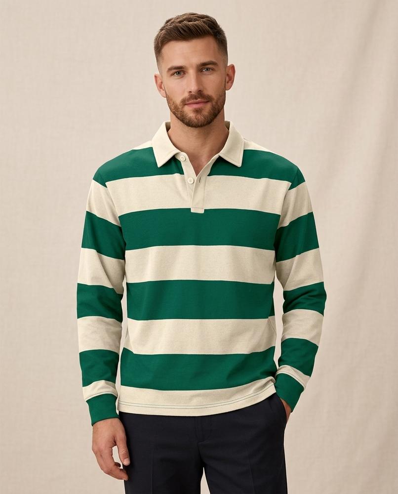 Lands Fashion - Nezid | Striped Long-Sleeved Sweatshirt Men