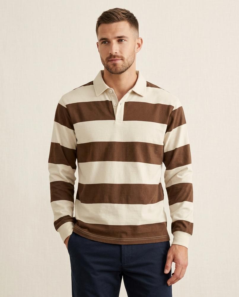 Lands Fashion - Nezid | Striped Long-Sleeved Sweatshirt Men