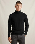 Lands Fashion - Rimot | Fine-Knit Slim-Fit Turtleneck Sweater Men