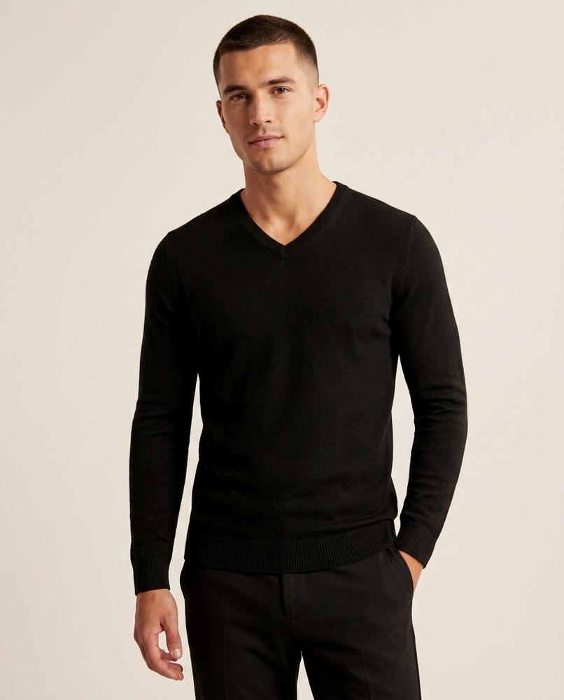 Lands Fashion - Vuwok | Fine-Knit V-Neck Sweater Men