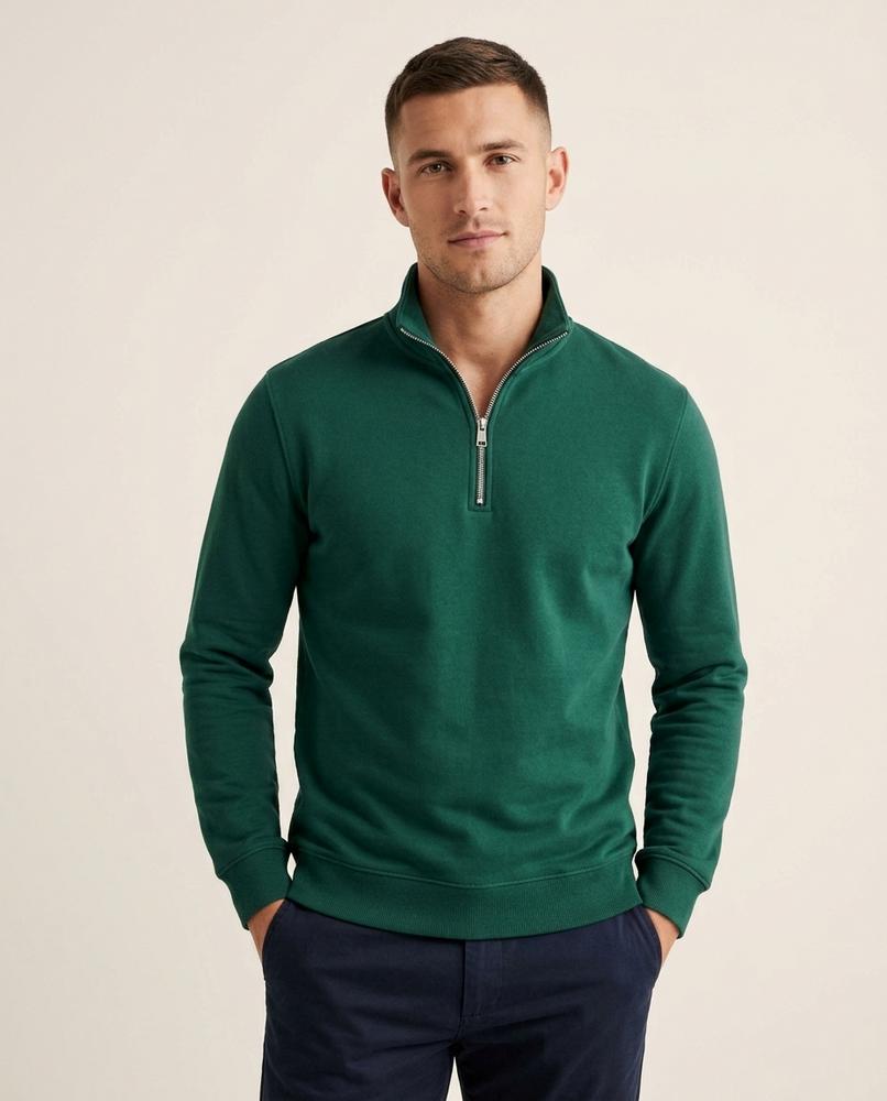 Lands Fashion - Sotik | Quarter-Zip Stand-Collar Sweatshirt Men