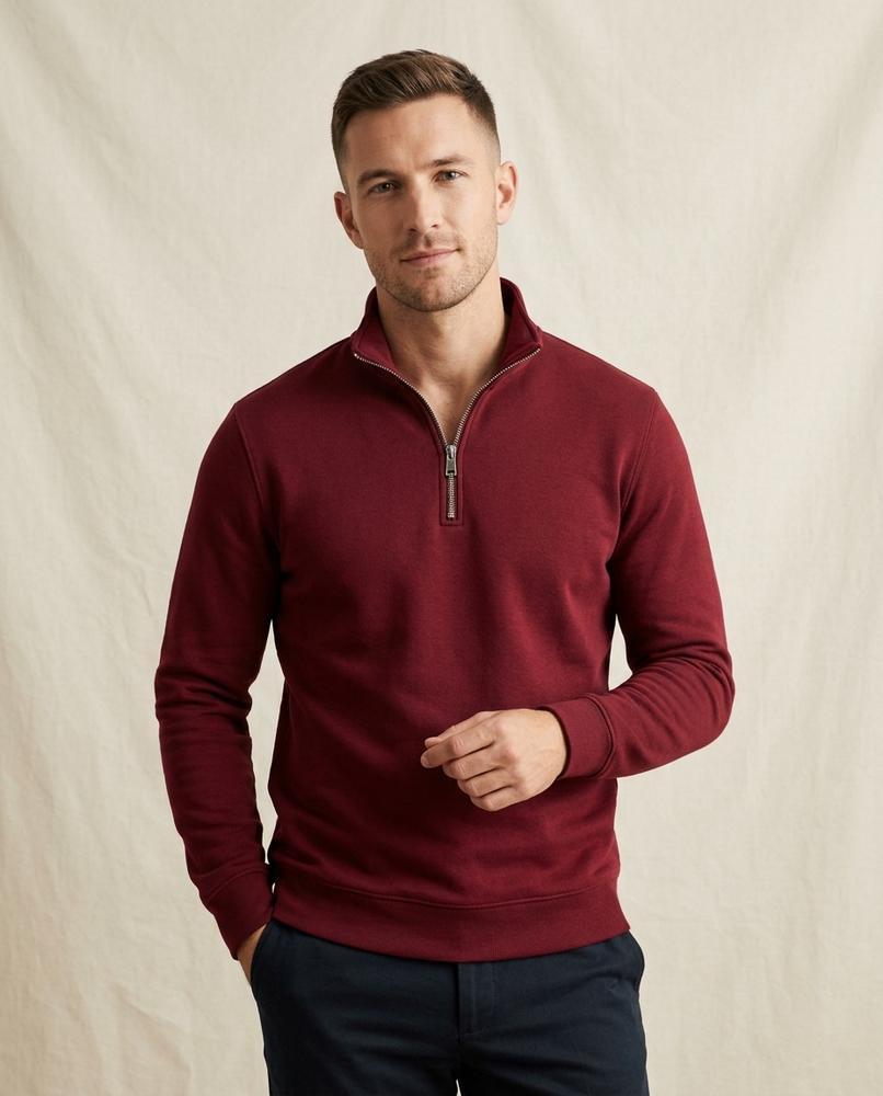 Lands Fashion - Sotik | Quarter-Zip Stand-Collar Sweatshirt Men