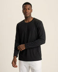 Lands Fashion - Kevon | Long-Sleeved Round-Neck T-Shirt Men