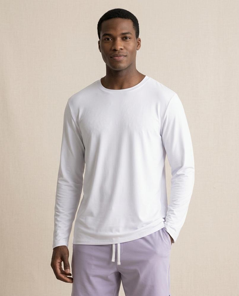 Lands Fashion - Kevon | Long-Sleeved Round-Neck T-Shirt Men