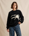 Lands Fashion - Tetum | Plush Graphic Sweater Women