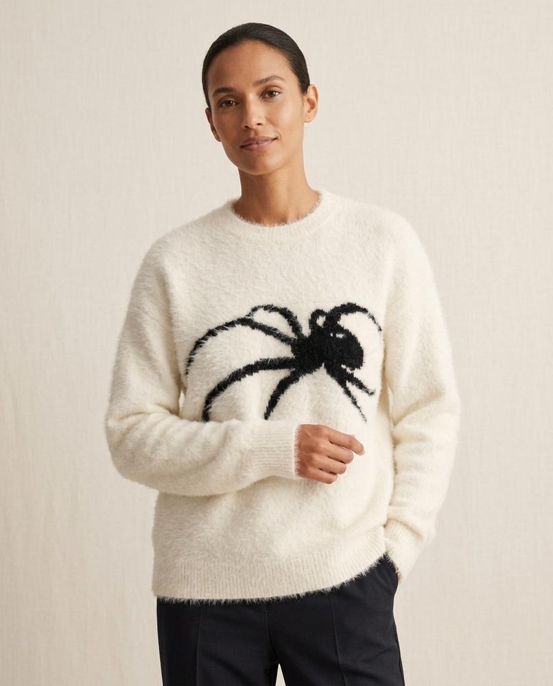 Lands Fashion - Tetum | Plush Graphic Sweater Women