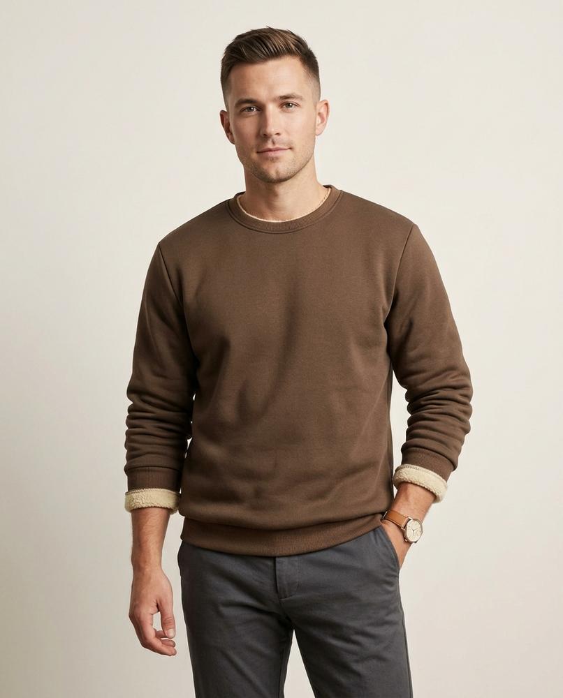 Lands Fashion - Sobid | Crewneck Long-Sleeved Sweatshirt Men