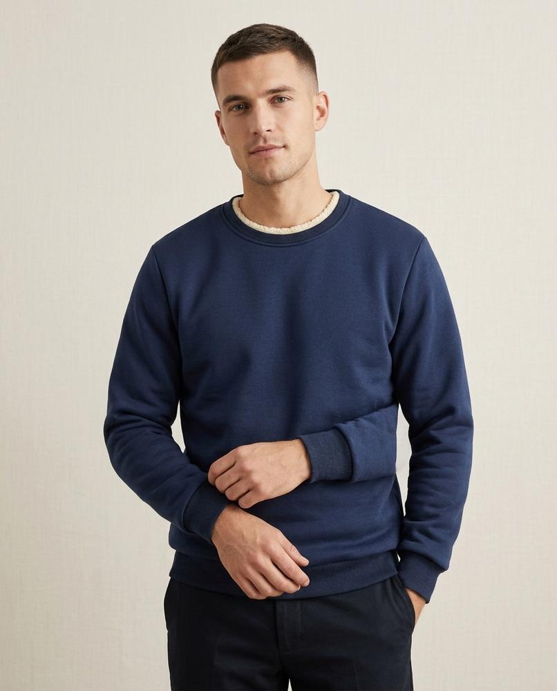 Lands Fashion - Sobid | Crewneck Long-Sleeved Sweatshirt Men