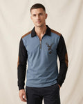 Lands Fashion - Zezel | Color-Block Quarter-Zip Sweatshirt Men