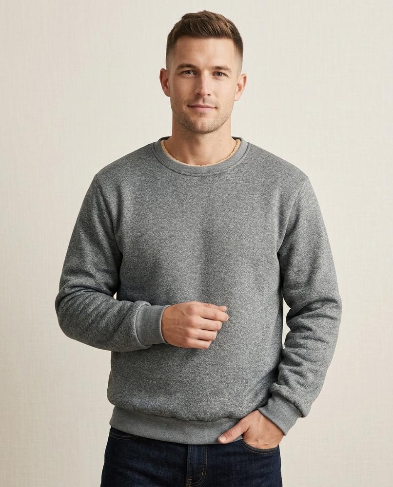 Lands Fashion - Sobid | Crewneck Long-Sleeved Sweatshirt Men