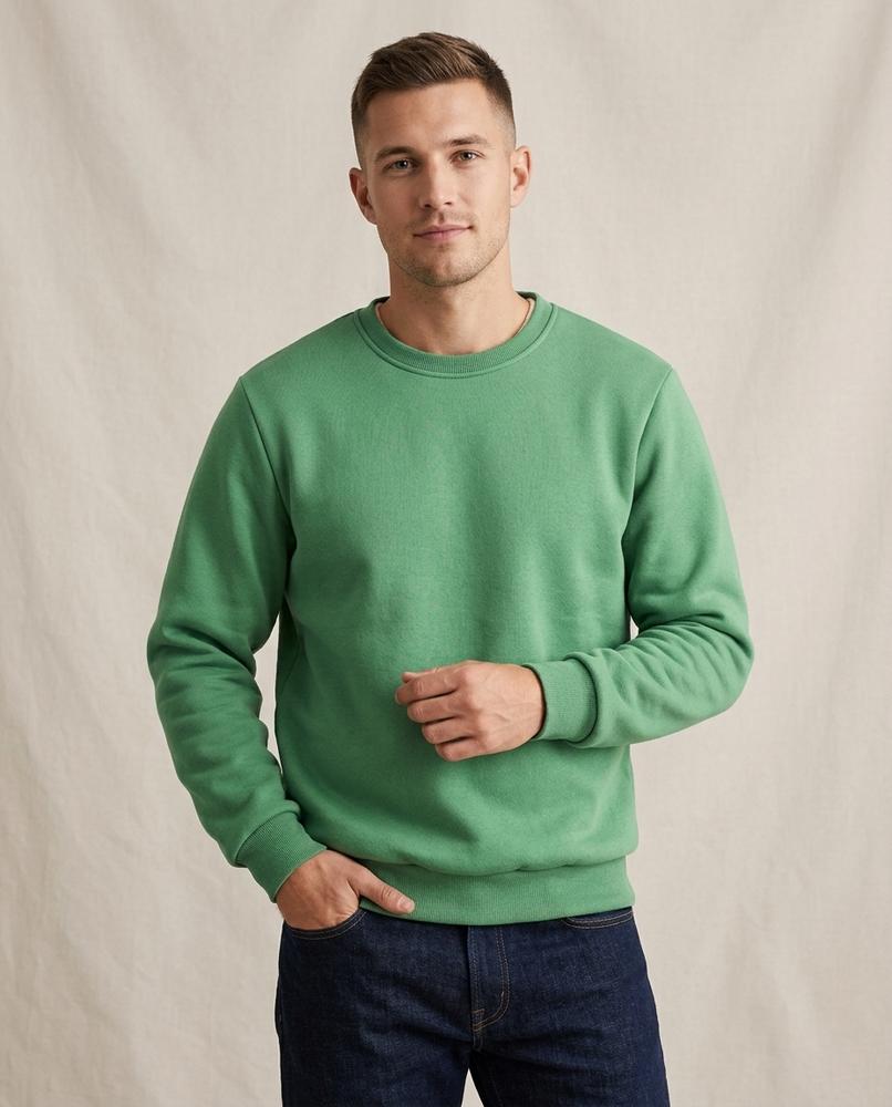 Lands Fashion - Sobid | Crewneck Long-Sleeved Sweatshirt Men