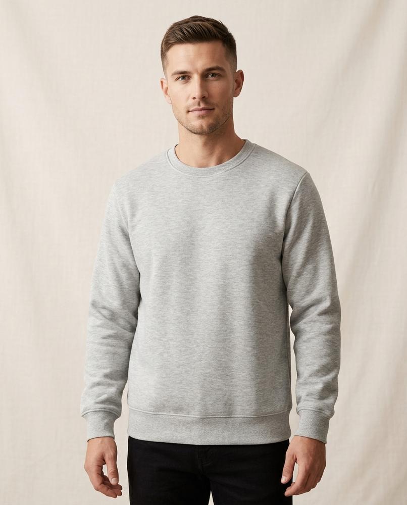 Lands Fashion - Sobid | Crewneck Long-Sleeved Sweatshirt Men