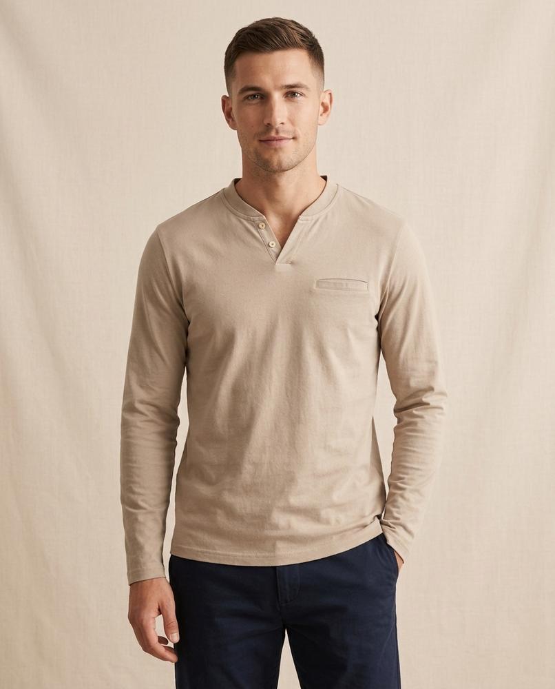 Lands Fashion - Ronon | Long-Sleeved Slim-Fit Shirt Men