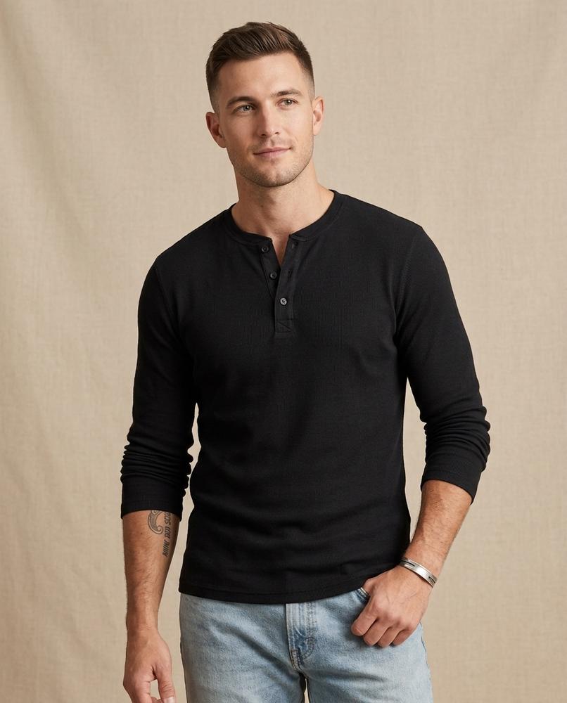 Lands Fashion - Dofim | Slim-Fit Buttoned Shirt Men